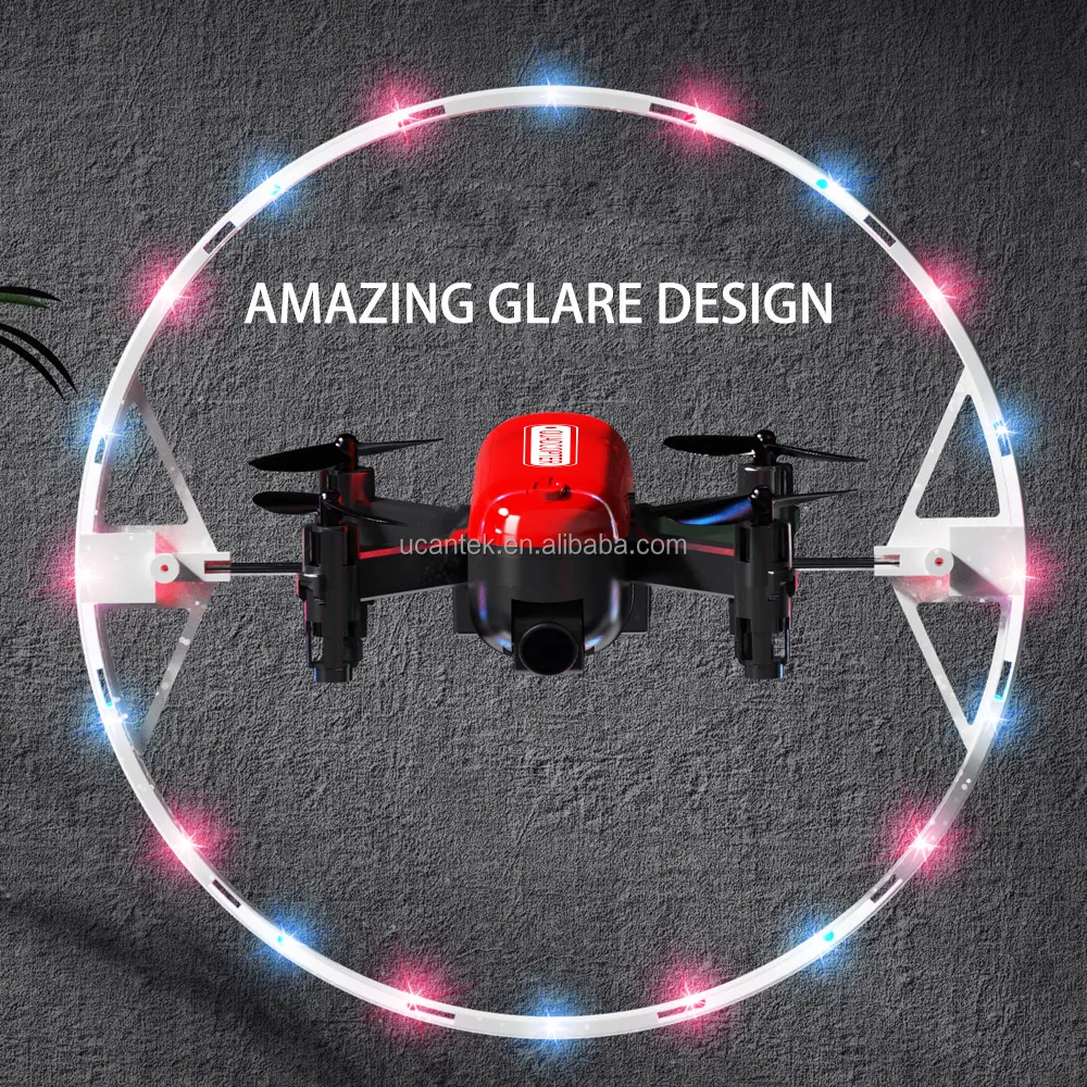 2.4GHz 4CH 6-Axis Gyro Headless Mode Mini Remote Control Toy RC Drones With Cool Flash LED Lights Ball For Children