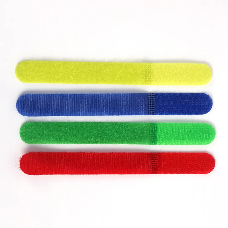 Custom Velcro Straps Self-Adhesive Nylon Battery Tie Downs for Drone Model Hook and Loop Fasteners for Voltage Cable Management