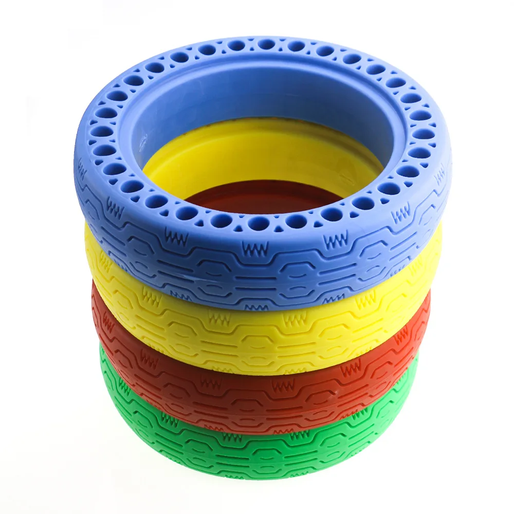 Hot-Selling 8.5 Inches Colorful Solid Tire Electric Scooter Wheels Replacement Tire Front  Tires for Xiaomi Mijia M365