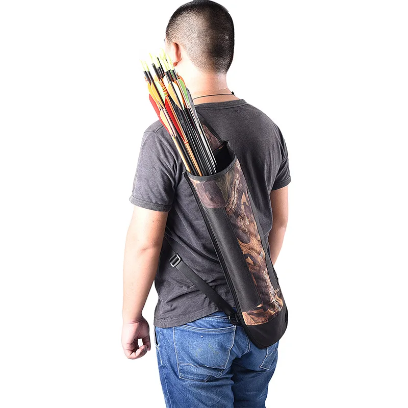 Custom High Quality Arrow Pot Bag Back Quiver For Archery Hunting Shooting