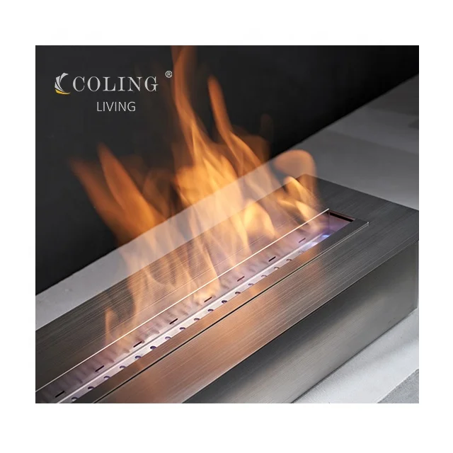 Built-In bio ethanol fireplace Burner Insert ethanol fires stove