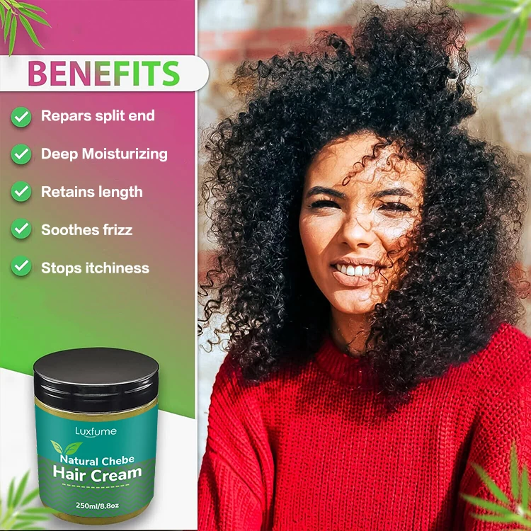 Private Label Hair Spa Smoothing Vitamins Chebe Powder Hair Growth Chebe Hair Cream