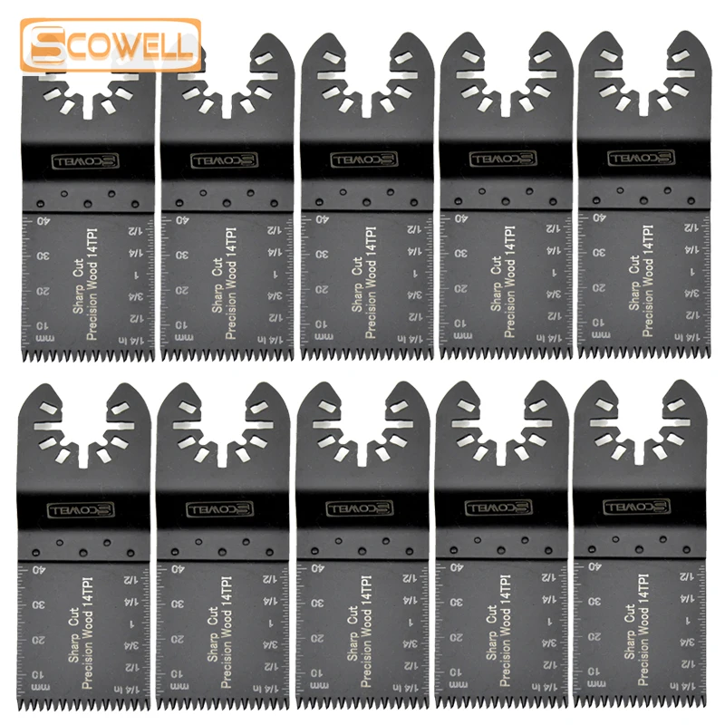 Japanese Teeth Oscillating Multi Tools Saw Blades Accessories fit for Multi master power tools Clean Wood Cutting