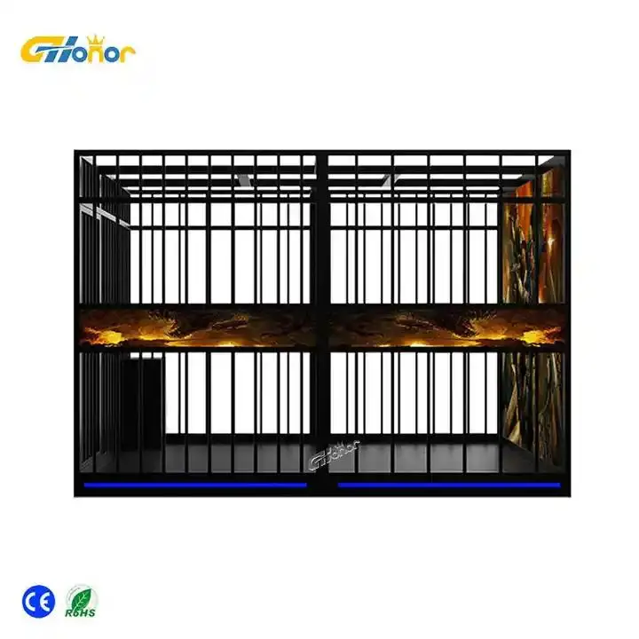 Latest design of multiplayer virtual reality device virtual reality game console simulator 4 player game console for sale