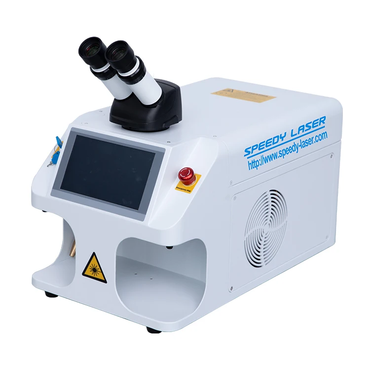 100W Laser Welders Pearls and Jewels YAG Laser Welding Machine Earrings Chains Spot Soldering Machine for Gold Silver Platinum