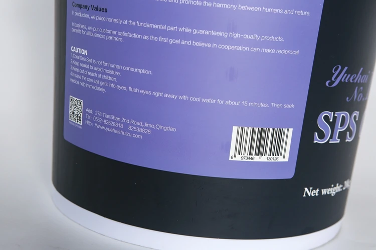 2024 New Price Reputation SPS Coral Plastic Marine Ornamental Fish Aquarium Food Sea Salt with Good Source Materials