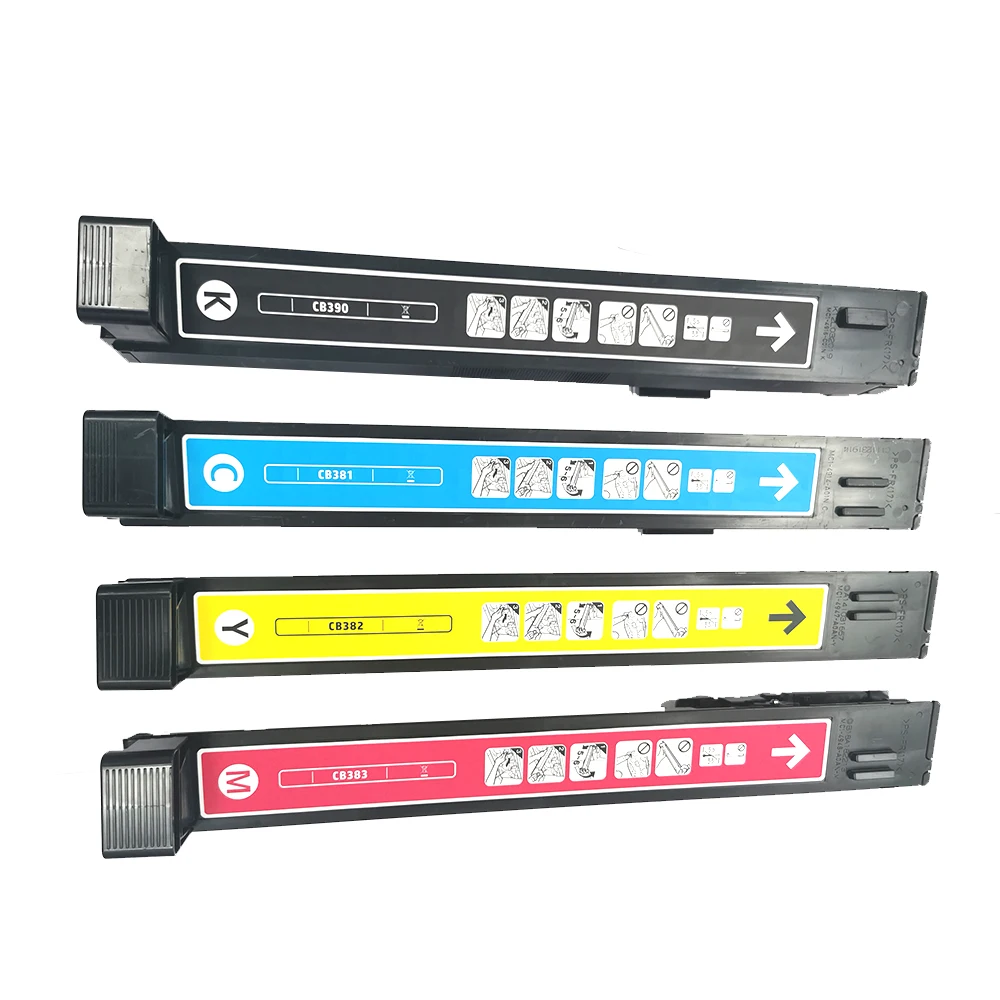  Совместимый картридж с тонером CB380 CB381 CB382 CB383A для HP Color LaserJet 6014 6015 6030 6040
