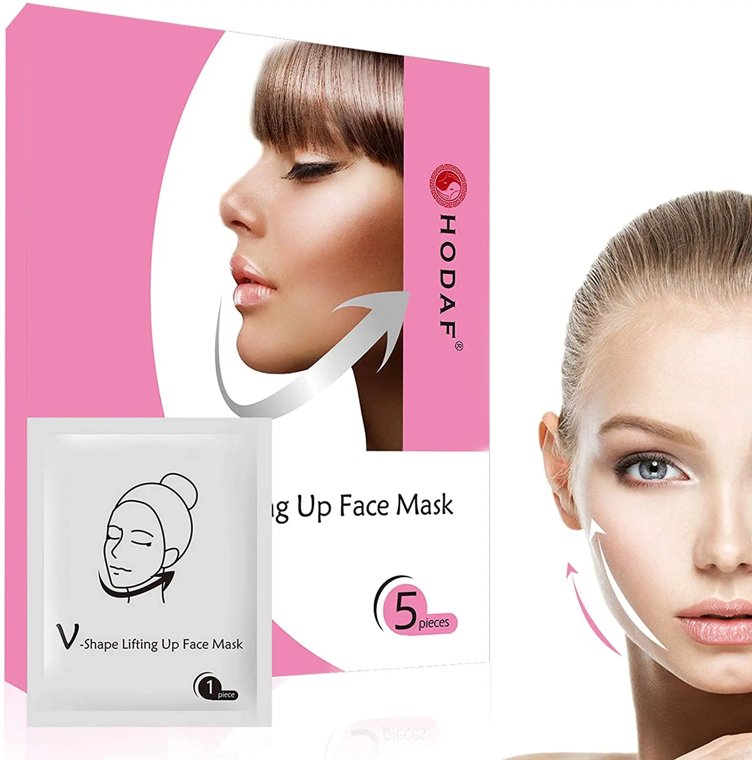 HODAF Hot Selling Slim V Line Lifting Mask Double Chin Reducer
