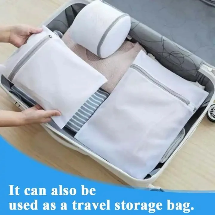 Custom Lingerie Bag With Logo For Washing Machine Wash Bag Mesh Laundry Bag