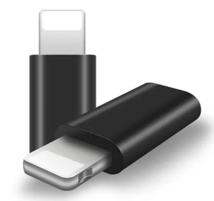 
Aluminum alloy Micro USB Female to 8pin Lighting Male Adapter 