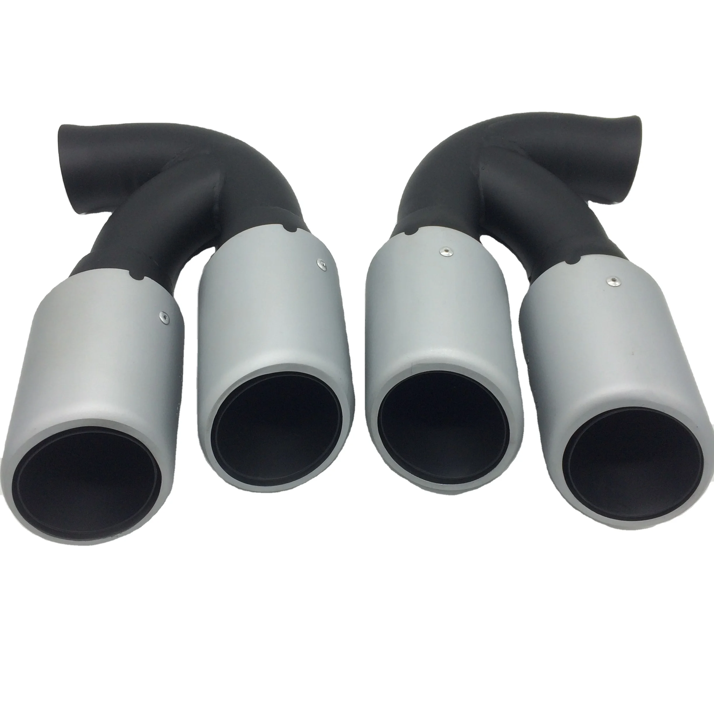 Factory Outle Muffler Polished Stainless Steel Dedicated Exhaust Tip with 67mm Inlet for Cayenne V8