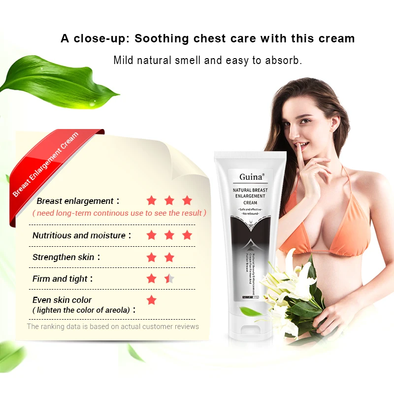 Private Label Female Effective Fast Instant Enlarge Lift Tight Firmer Big Boobs Breast tightening and lifting cream