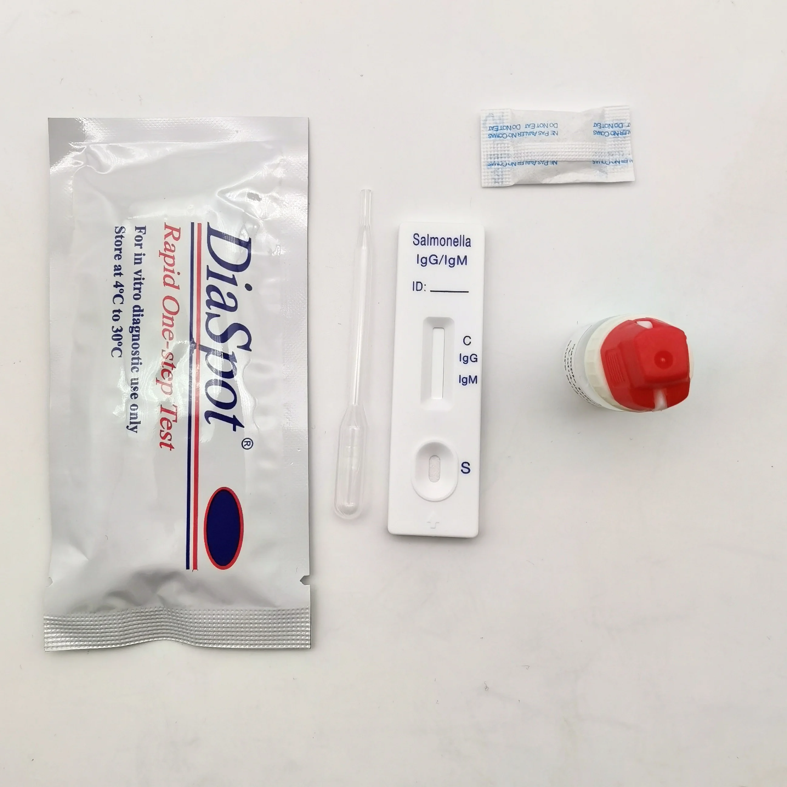 Salmonella тест/typhoid тестовое устройство S.Typhi антиген быстродействующая тестовая