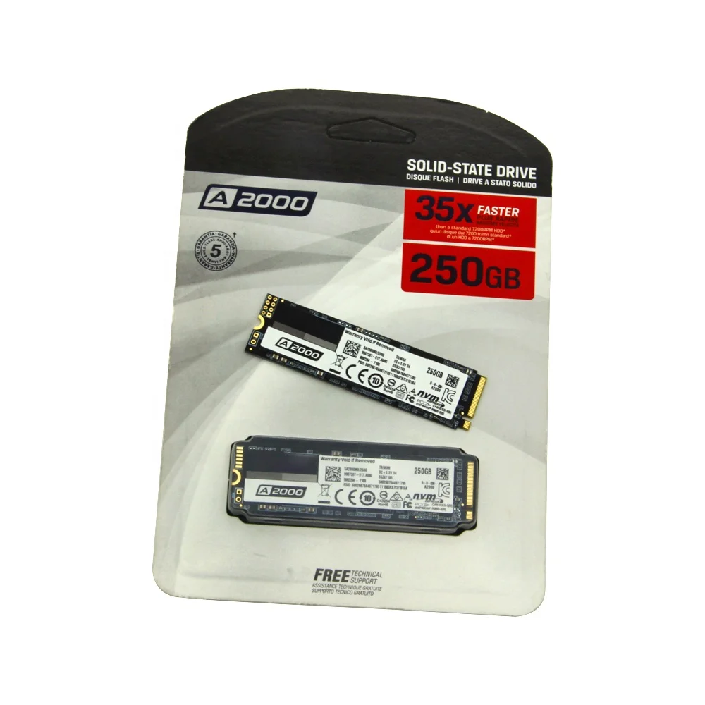 Высокоскоростной 1 ТБ Pcie Ssd с оригинальным 128gb 256gb 512gb M.2