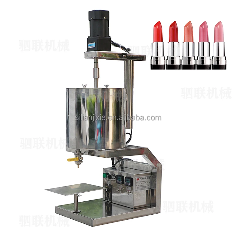 SiLian  hot sales high quality manual Lip Balm heating mixing equipment lip gloss Lipstick making machine