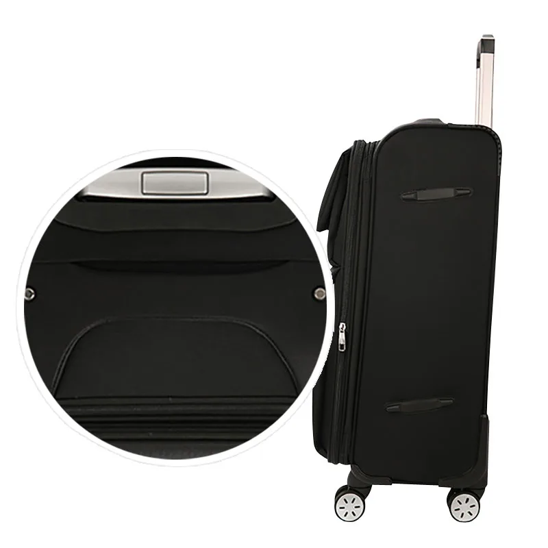 Durable  Expandable Eva Trolley Suitcase Bags Soft Trolley Luggage With Factory Price