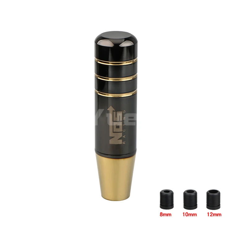 2022 New Design JDM Accessories Universal Burnt Gold Black Shifter Stick Lever Gear knob Aluminum Racing Car Titanium Gear Shift
