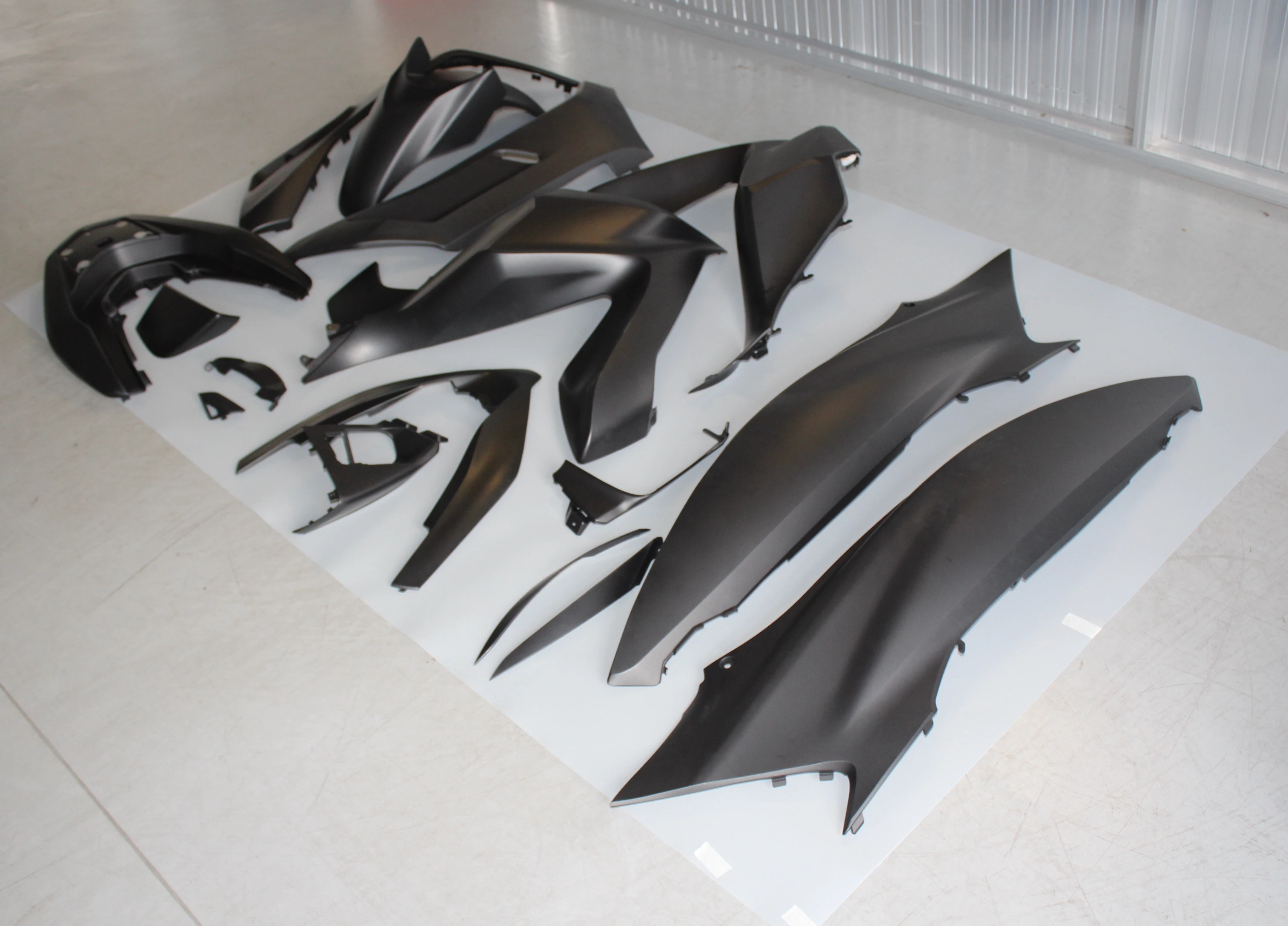 Motorbikes Fairings cover set ABS body parts for PCX 150 2018 for Honda scooters matt black