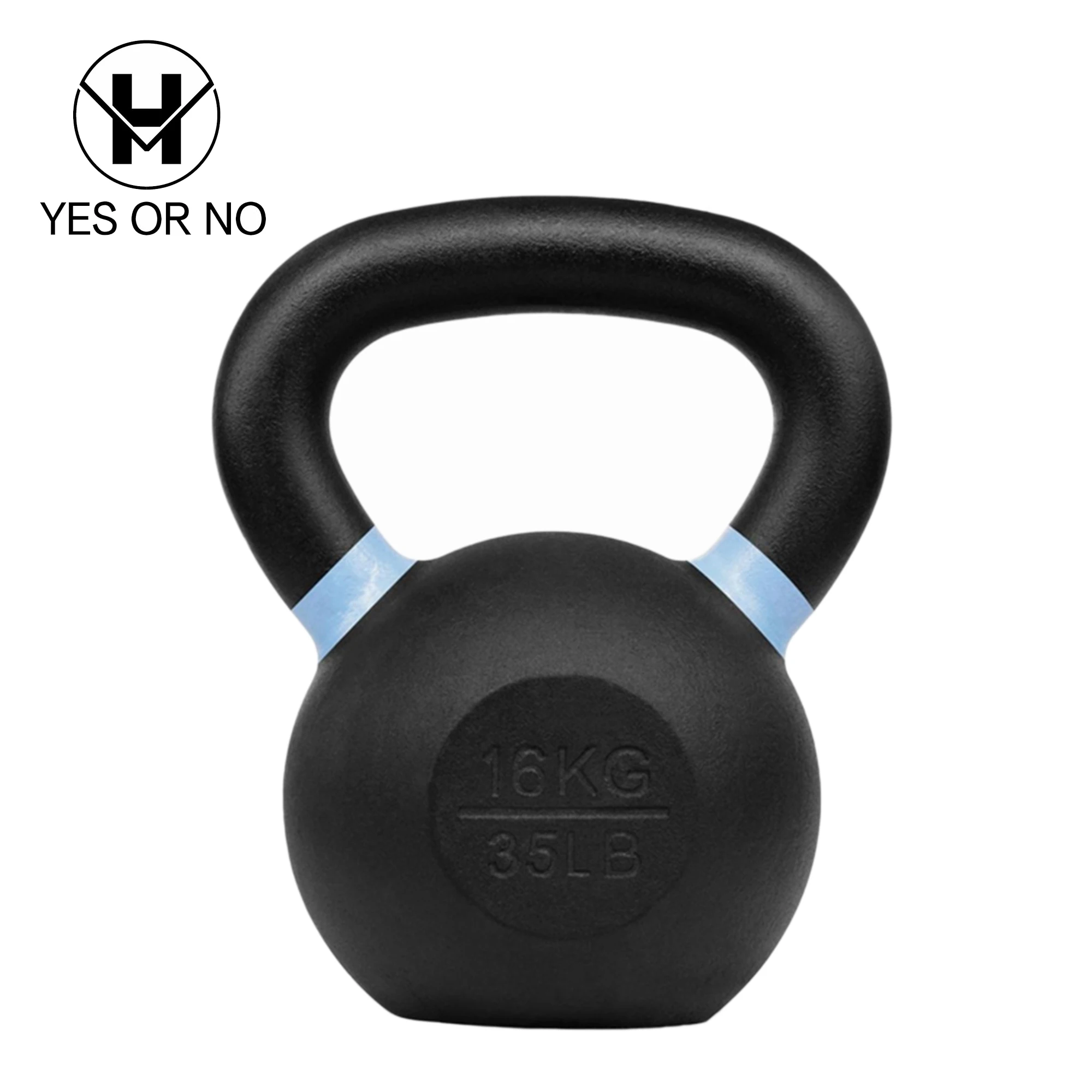 YES OR NO U Shaped Functional Fitness Kettlebell Cast Iron Competition Caoutchouc Kettlebell