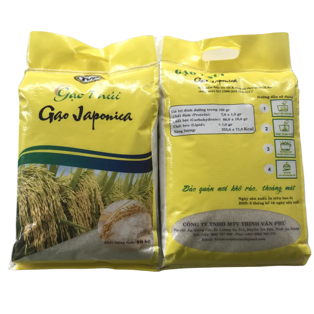 Seven Mountain Rice Japonica Rice Soft And Delicious Product Of TVP Vietnam