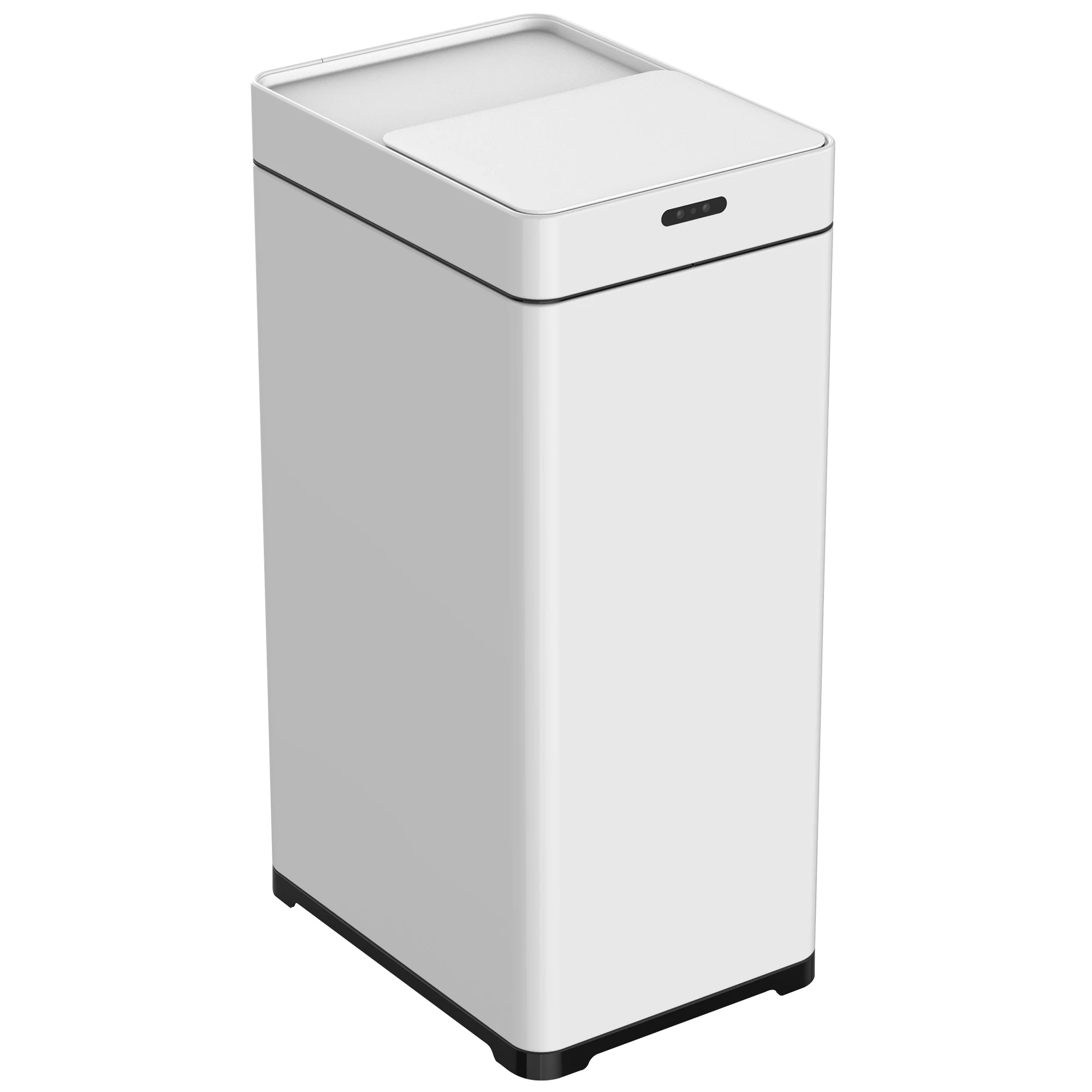 Smart Sensor Dustbin 2023 New Intelligent Automatic White 30L White Sensor Trash Can