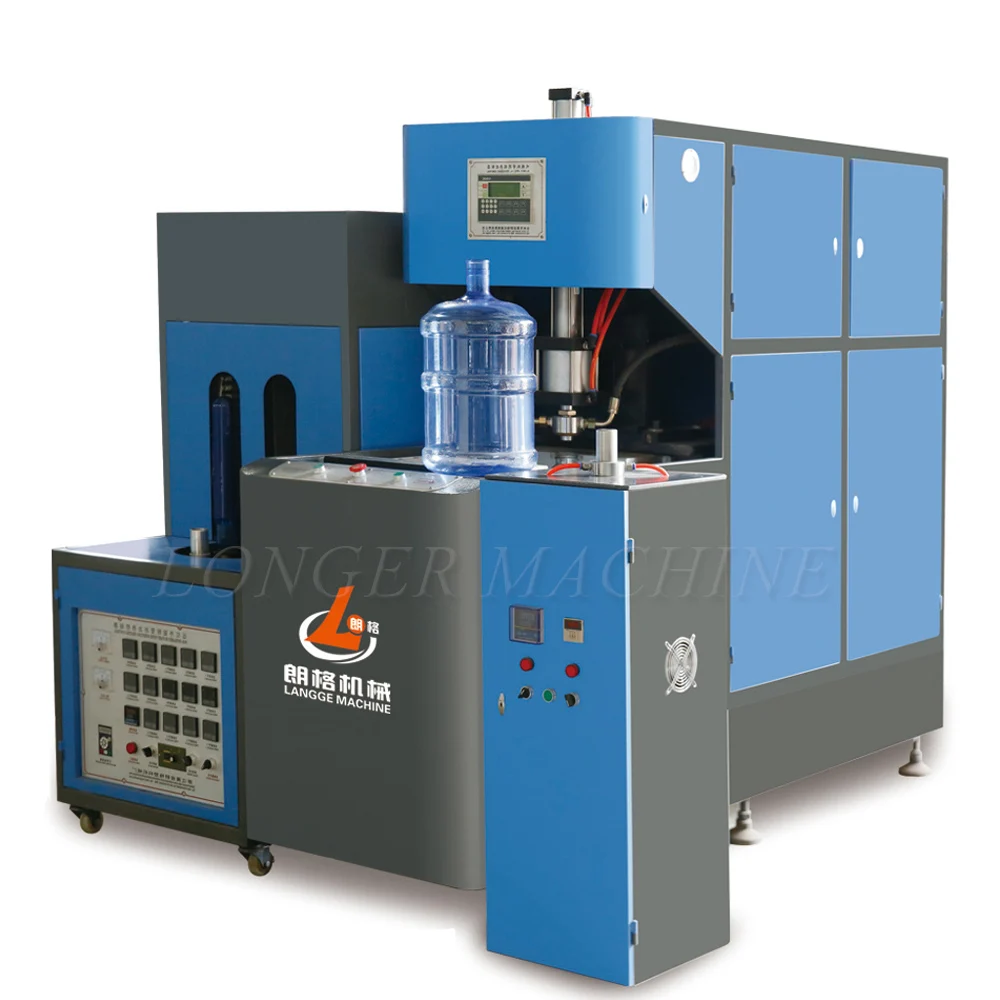 semi automatic pet bottle blowing machine