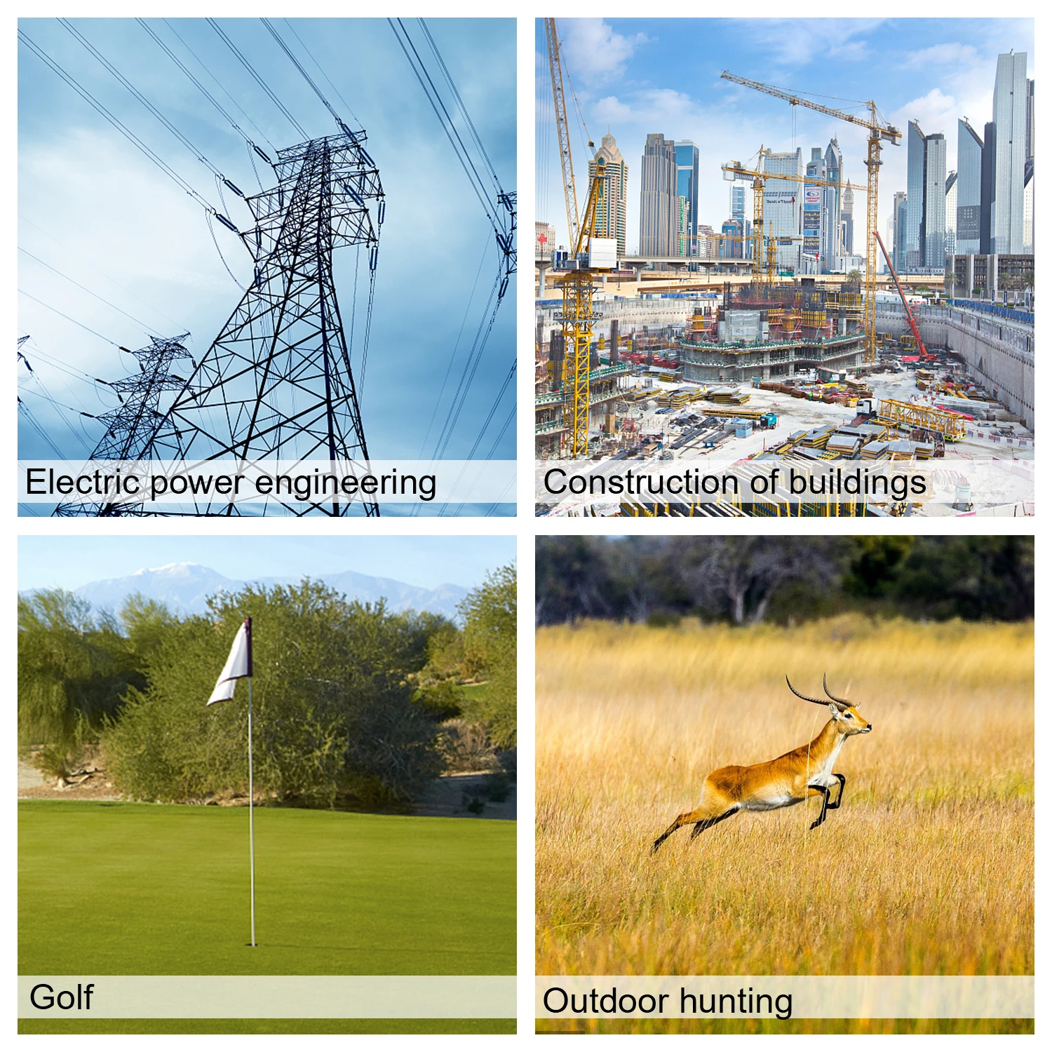 SNDWAY Rangefinder with Rechargeable Battery Laser Range Finder 6X Speed Scan SW-1000D