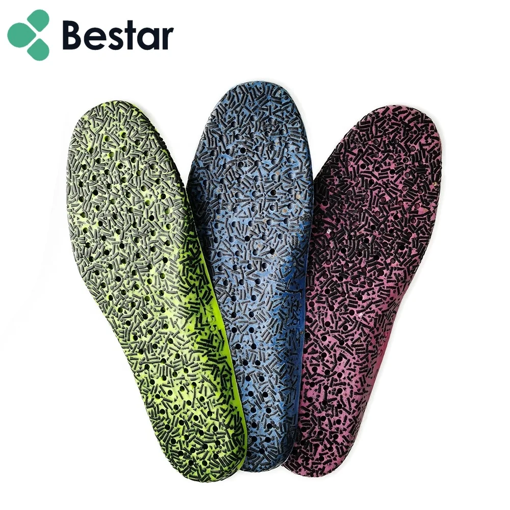 PU eco-friendly insole high quality breathable recycled EVA sport insole comfort arch recycled ethyl acetate shoe insert