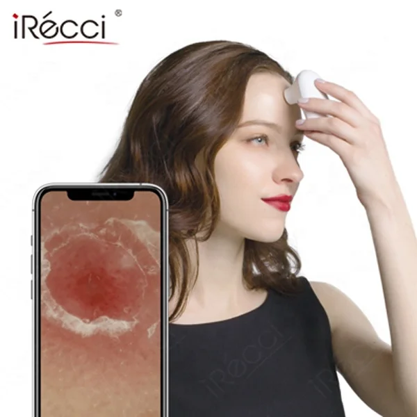 Сканер iRecci для определения пигмента кожи лица устройство анализа цифрового портативный ручной анализатор