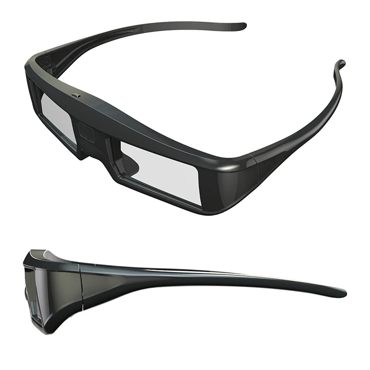 factory price 3d active shutter glasses for all kinds of dlp link projector