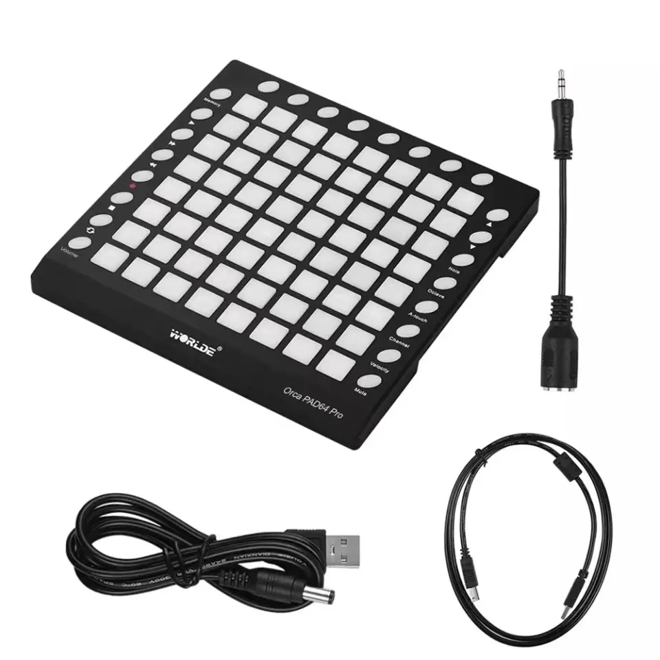 Midi-контроллер Worlde Orca 64 Pro, USB, для музыкальной студии