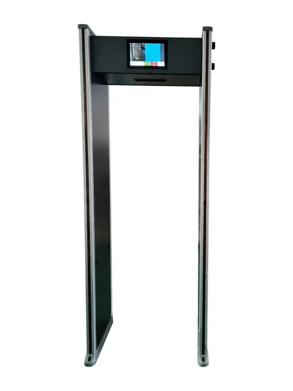 Walk Through Metal Detector with Body Temperature Thermal Imagery