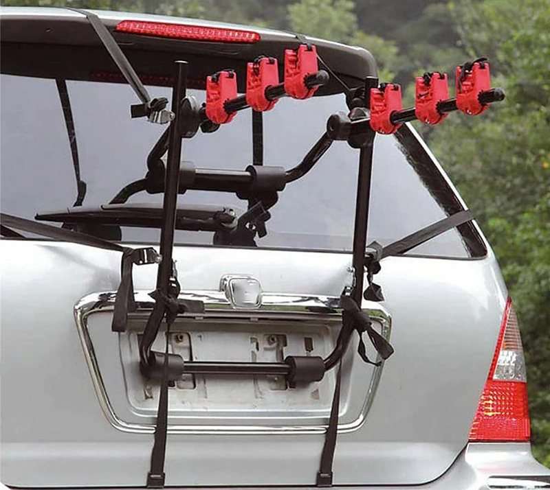 Ready to ship Universal Car Rear Bicycle hanger 1~3 bikes Back Parking carrier Car Suspension Rack