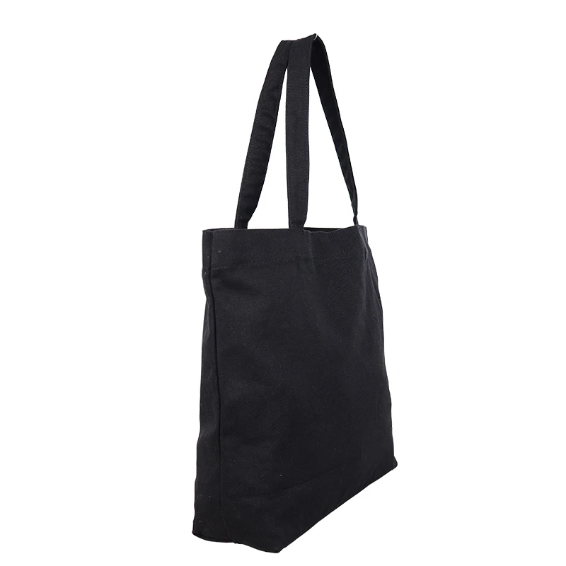 Customized Wholesale Cotton Fabric Calico Bag Heavy Canvas Tote Bag Foldable Shopping Bags