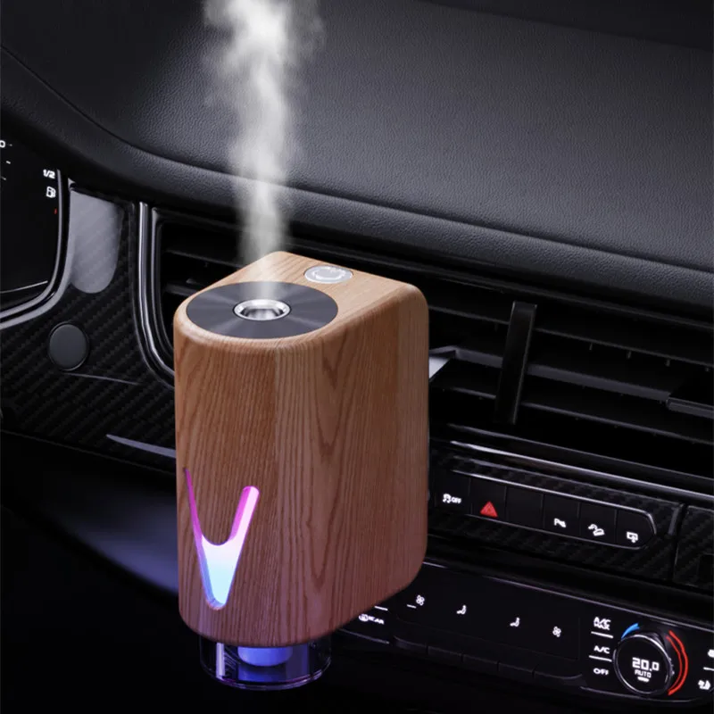 Wood-Colored Car Air Outlet Clip Wall-Mounted Aromatherapy Machine for Home & Hotel Premium Aroma Diffuser Deodorizer