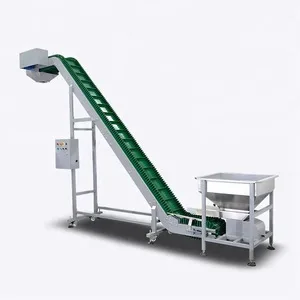 Food Grade PU PVC Belt  Conveyor for Medical Food products PU Belt Conveyor Machine Belt For Sale