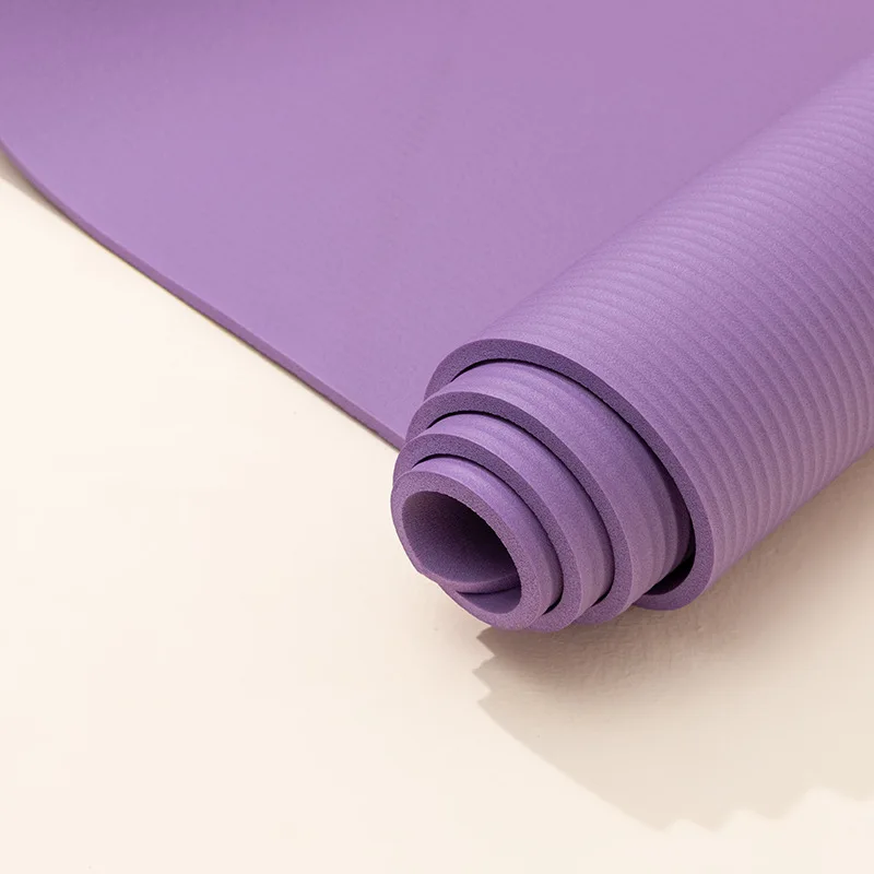 Custom Gym Exercise Fitness and Shaping Portable Soft Fitness Folding Gymnastics Logo Pilates Eco Friendly Tpe Yoga Mat