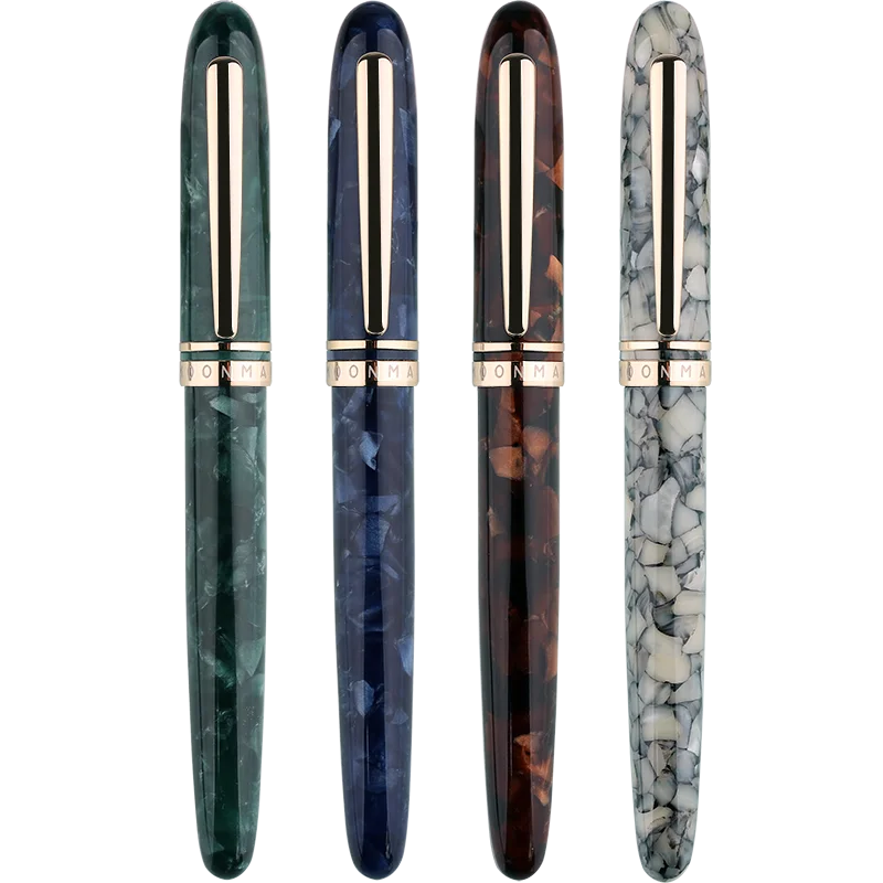 MoonMan-M200 resin  fashion design fountain pen  color  adult student business writing practice gift pen made in China