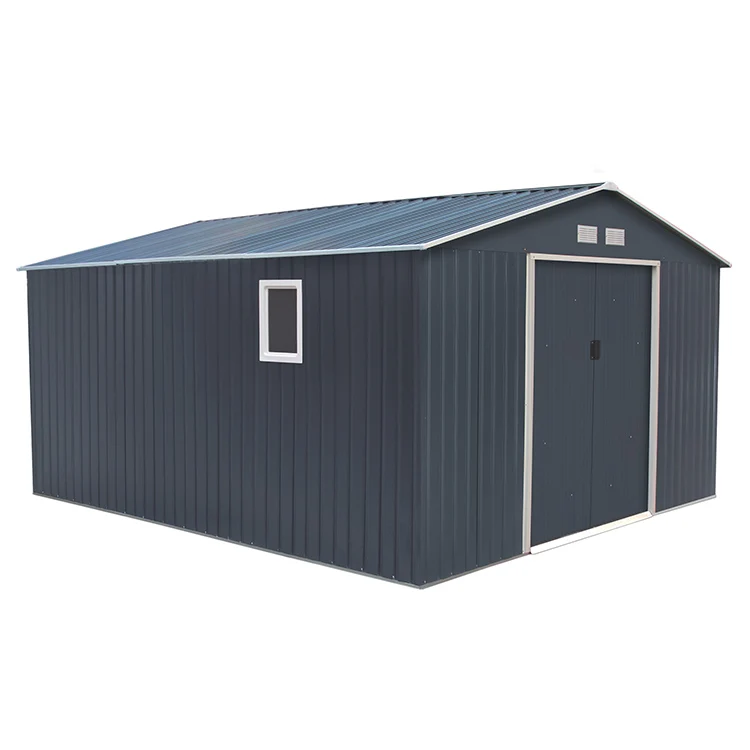 Big size Abri de Jardin Metal Garden Storage Shed for sale 11.2x10.5FT