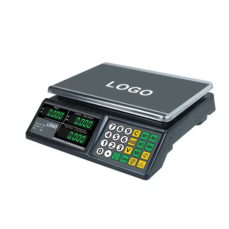 40kg Electronic Weighing Scale Digital Price Computing Scale for Retail Use