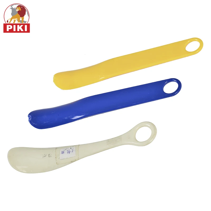 Manufacturer Supplier Men Women Seniors Long Handled Flexible Plastic Slip Shoe Horn