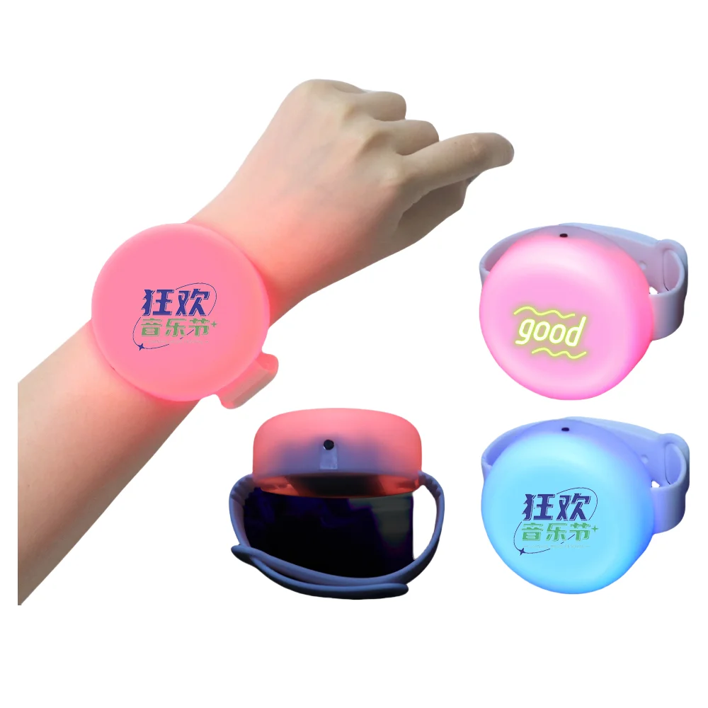 concert luminous bracelet led color-changing bracelet support props can light up DIY remote control bracelet