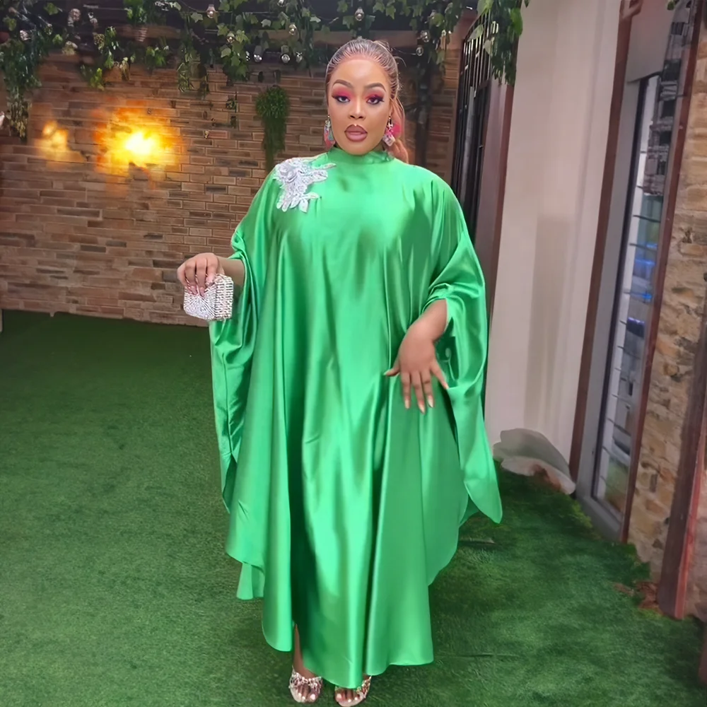 Rushed Natural Boubou Africain Homme rayon Ankara Dress African embroider Boubou Africain Women