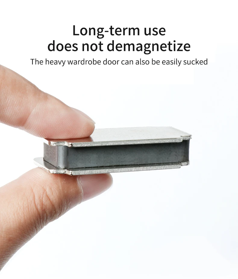 JINNATE Stainless Steel Magnetic Cabinet Catches Push to Open Touch Kitchen Kitchen Door Stop Damper Buffers