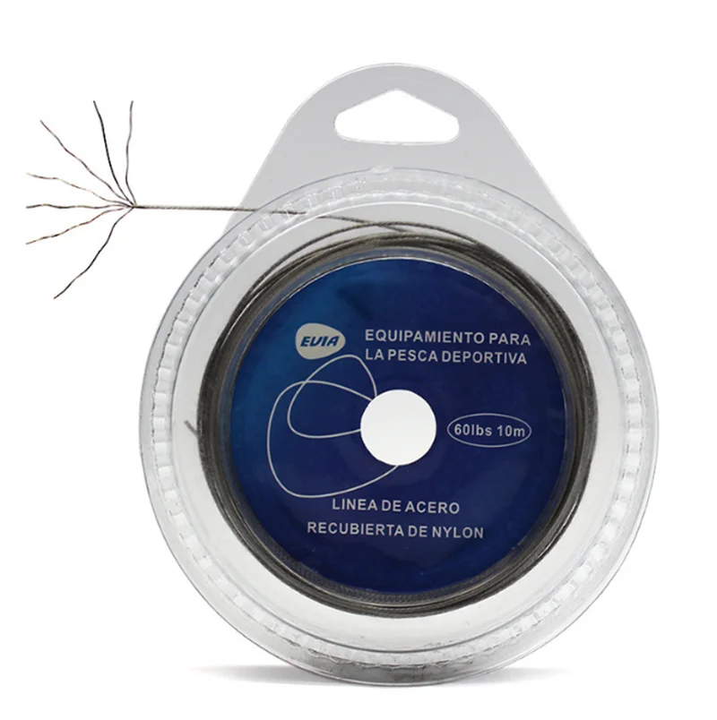 New Product 10m/Spool 7 Weaves Braided Sea Trolling Boat Fishing Line  Steel Fishing Line