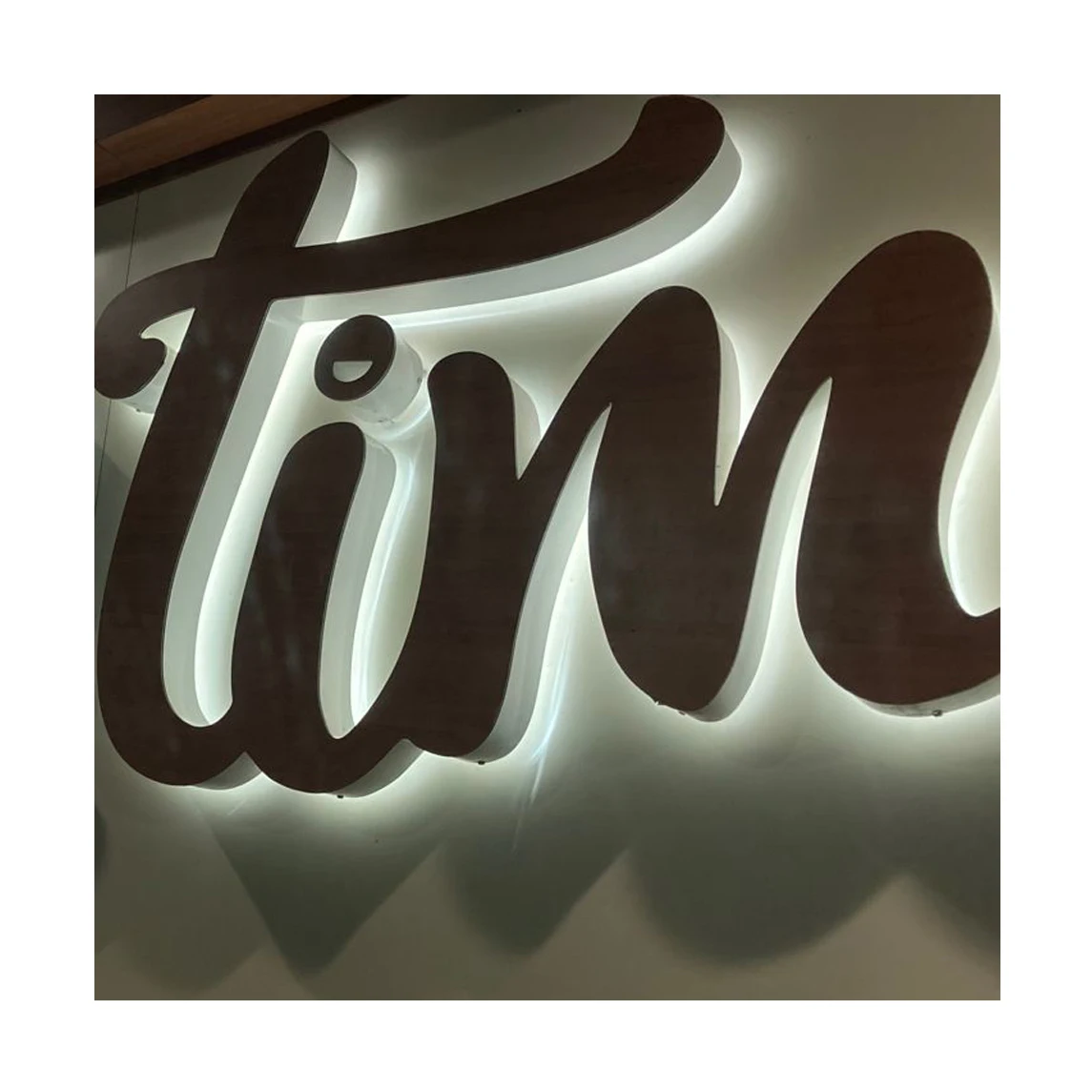 Customizable 3D Sign Outdoor Light Box Acrylic 3D Letter Sign Car Home Company Mall Park Advertising Transformer Power Supply