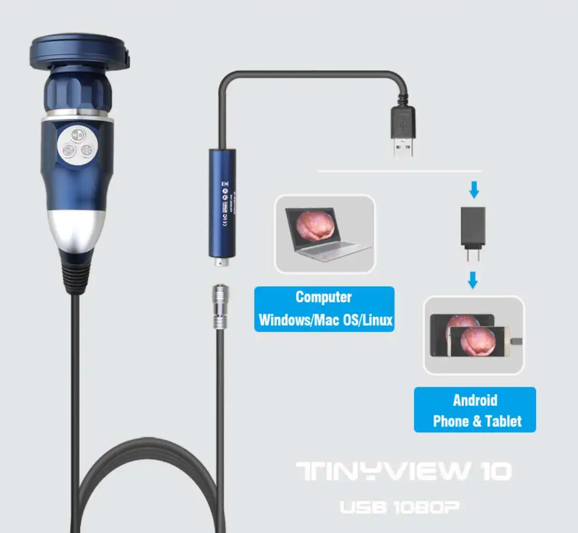 new  exclusively endoscope camera for vets