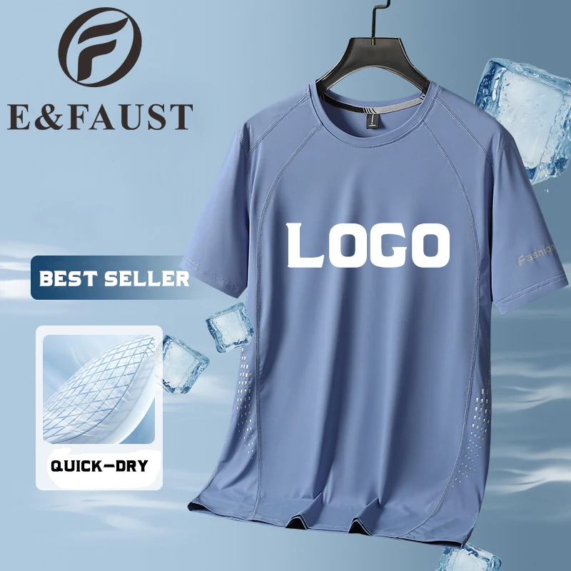 Factory Wholesale Mens Fitness Cotton Korean Tshirts Plain Bulk Custom Print Logo Gym Compression Tshirt/