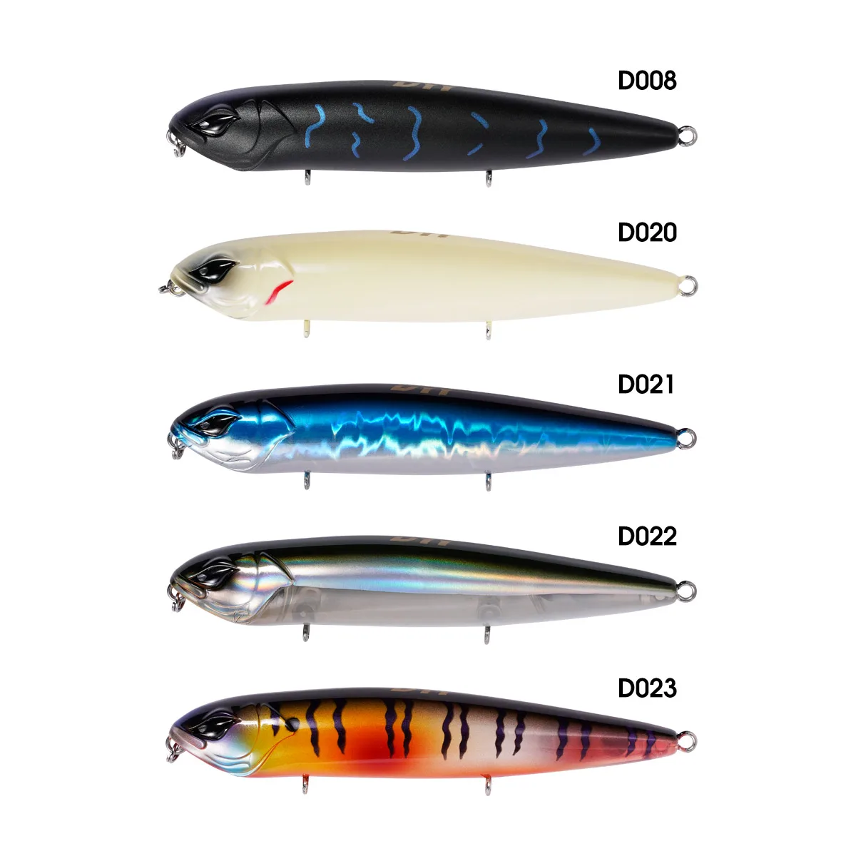 Custom 110mm 21g Freshwater Bass Fishing Stickbait Top Water Pencil Floating lure