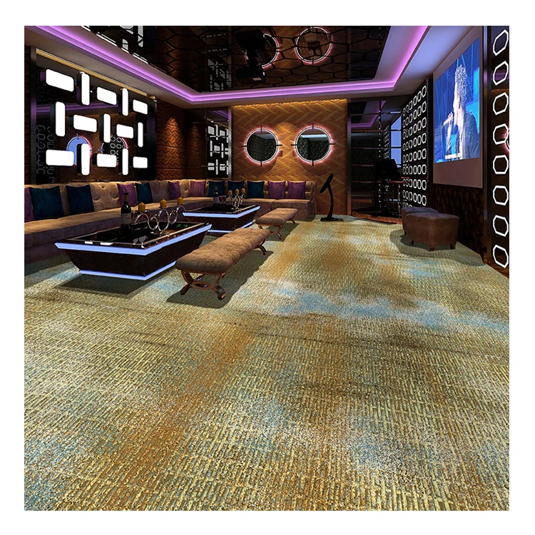 High quality 3d printing hotel carpet theater carpet